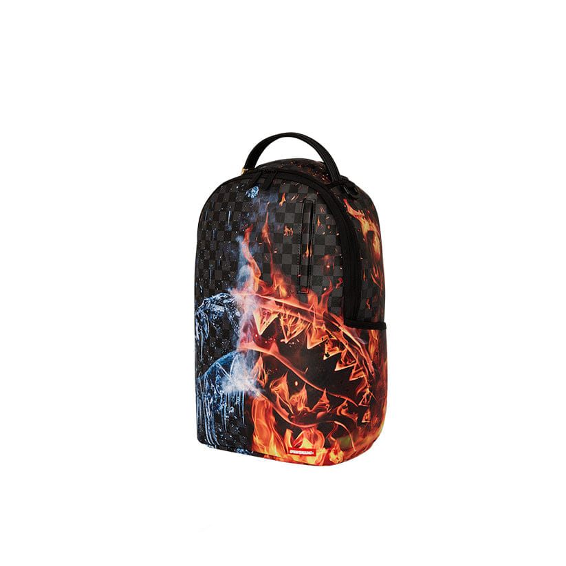 Spray Ground Fire & Ice Shark Dlxsv Backpack - Black