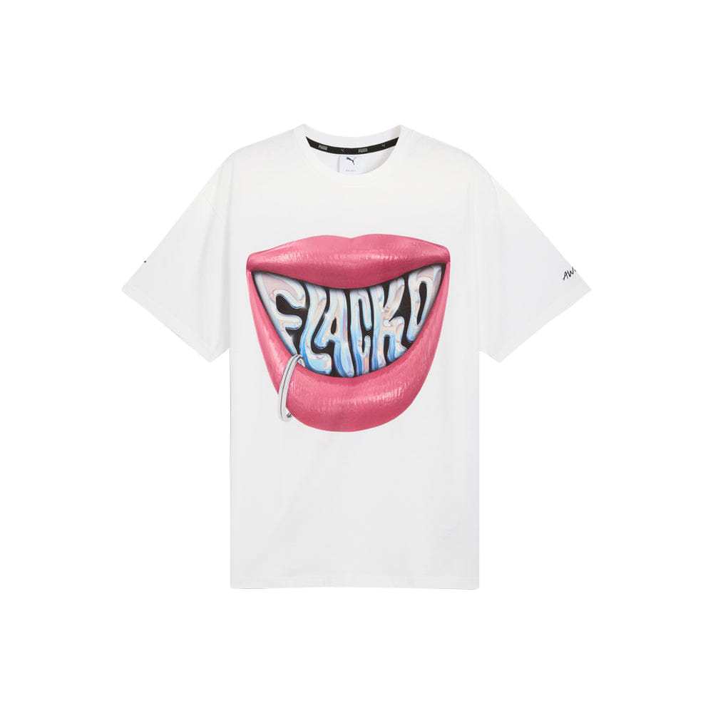 Puma A$Ap Rocky x Puma Flacko Smile Tee - White