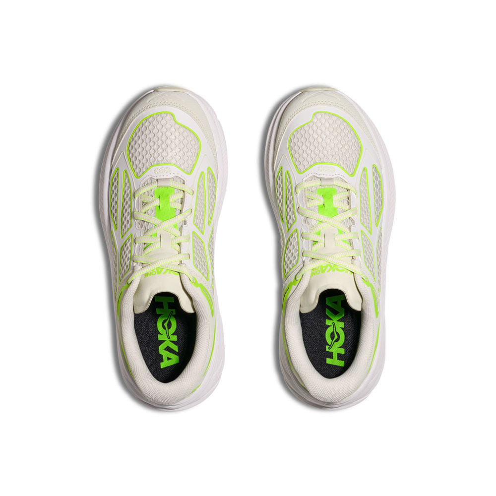 Hoka Clifton One9 - Truffle Salt/Neon Lime