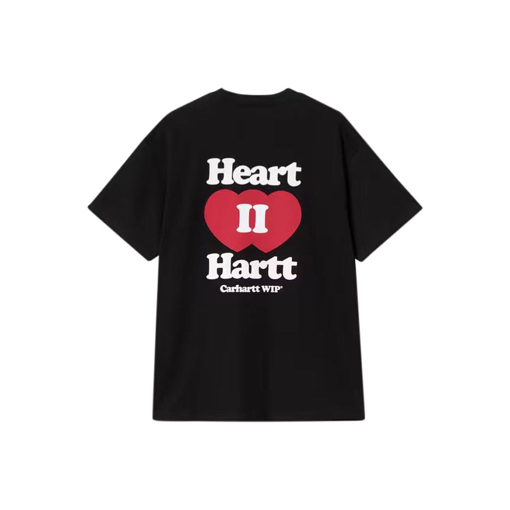 Carhartt WIP S/S Heart II Hartt T-Shirt - Black