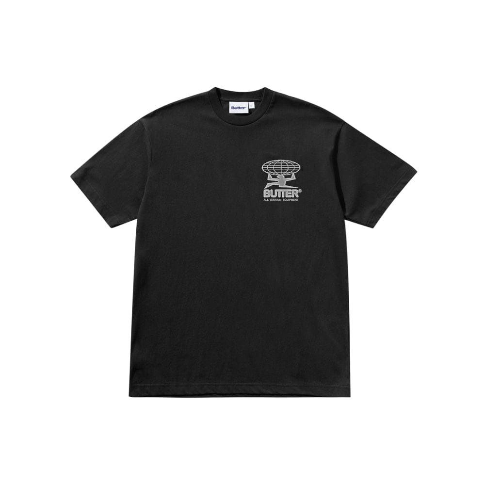 Butter Goods Terrain Tee - Washed Black