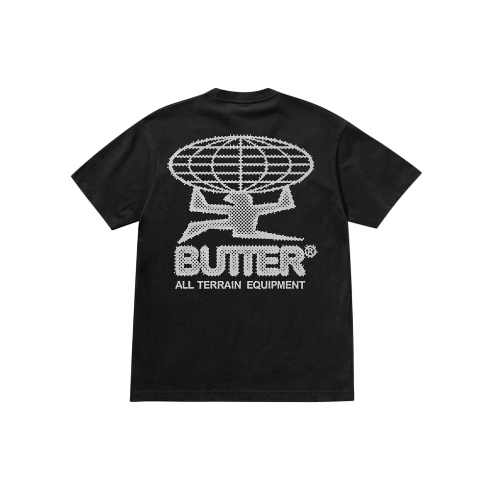 Butter Goods Terrain Tee - Washed Black