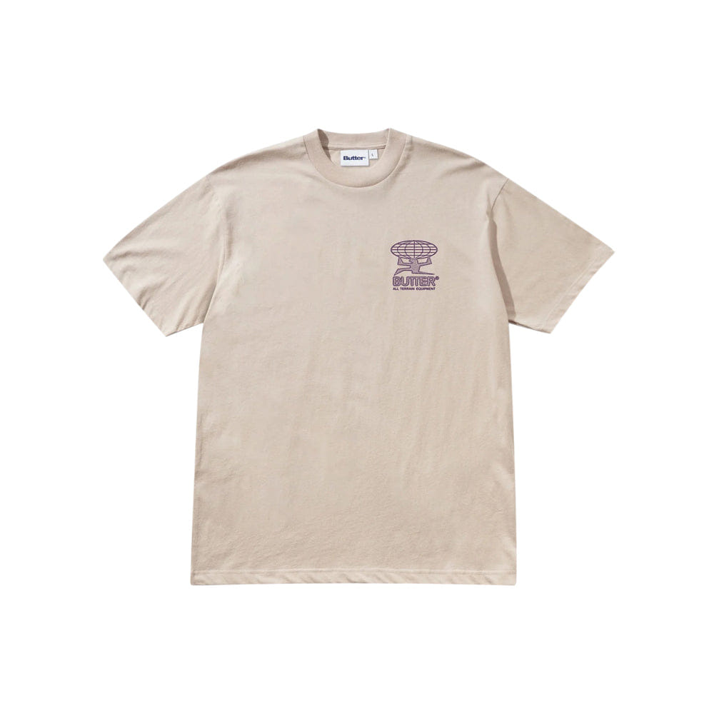 Butter Goods Terrain Tee - Taupe