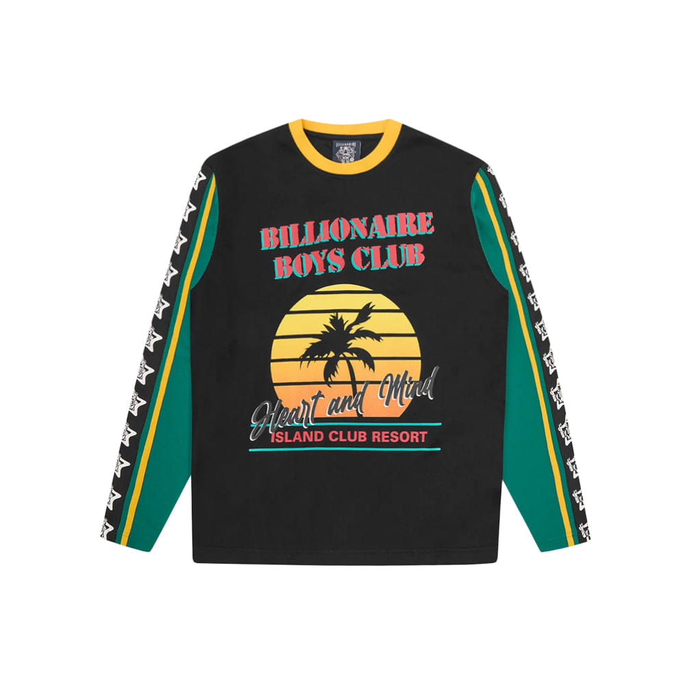 Billionaire Boys Club Resort Sport Rib LS T-Shirt - Black