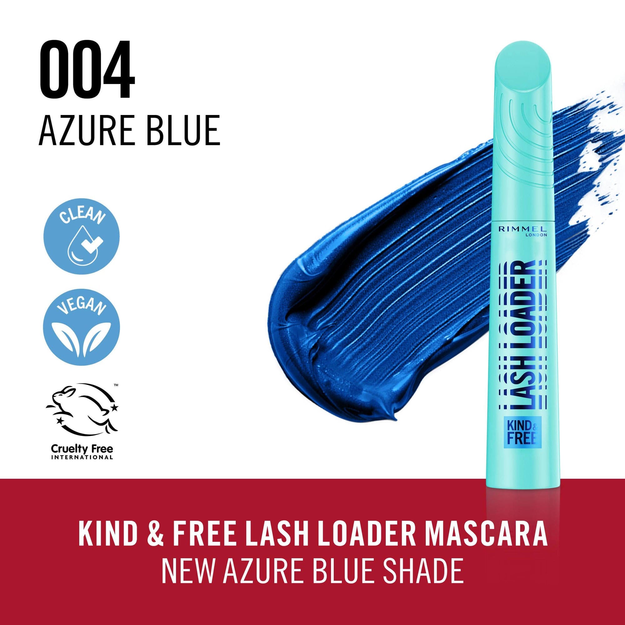 Rimmel London Rimmel Kind & Free Lash Loader Mascara Extension – Azzure Blue