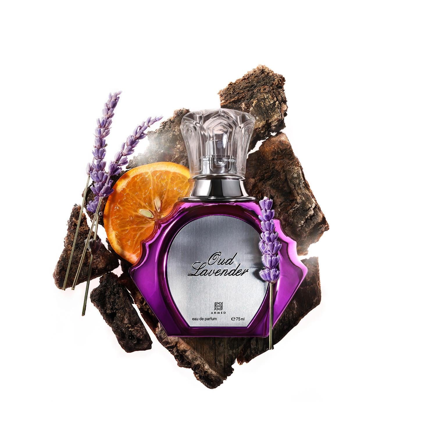 Ahmed Al Maghribi Oud Lavender Perfume for Unisex EDP 75ml