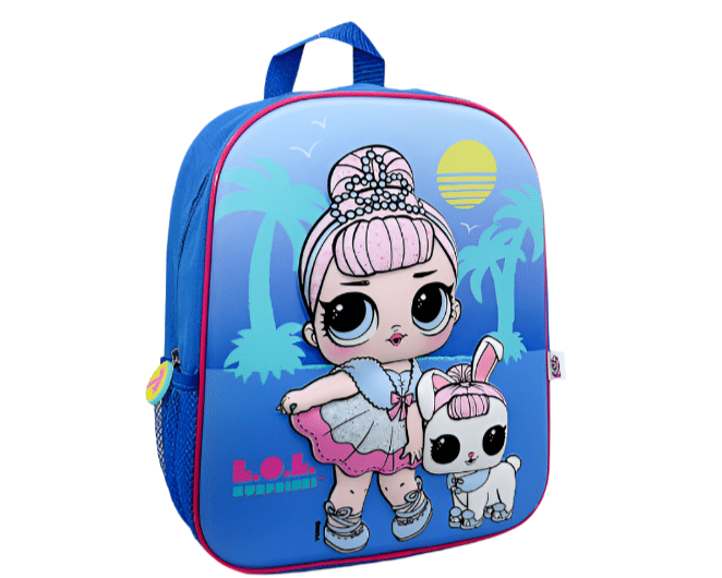 MGA L.O.L Surprise! Kids Embossed 3D Backpack