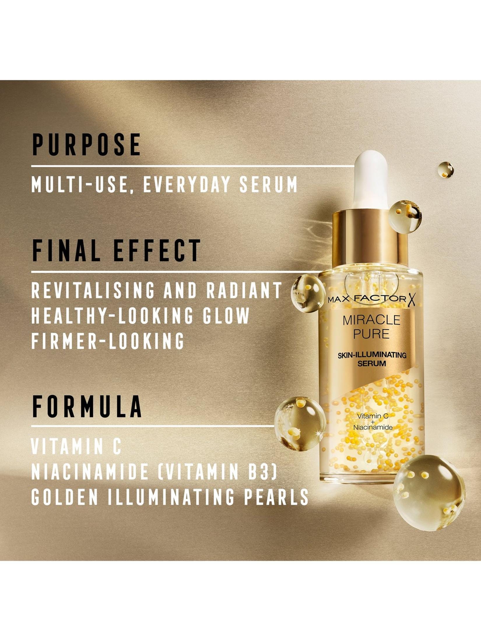 Max Factor Miracle Pure Vitamin C Skin-Illuminating Serum 30ml