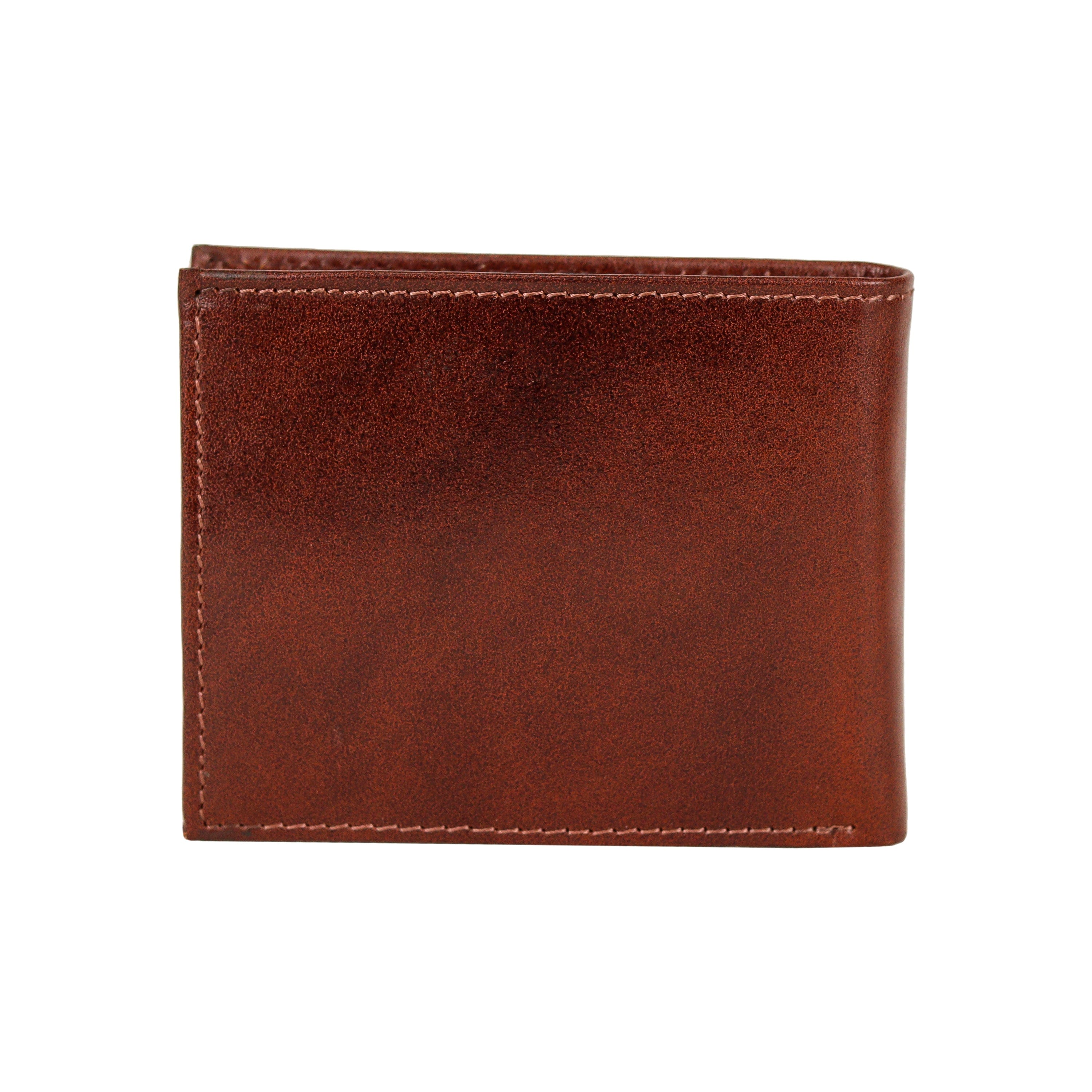 Roberto Ballmore Men's RFID Blocking, Hand-Crafted Leather Wallet