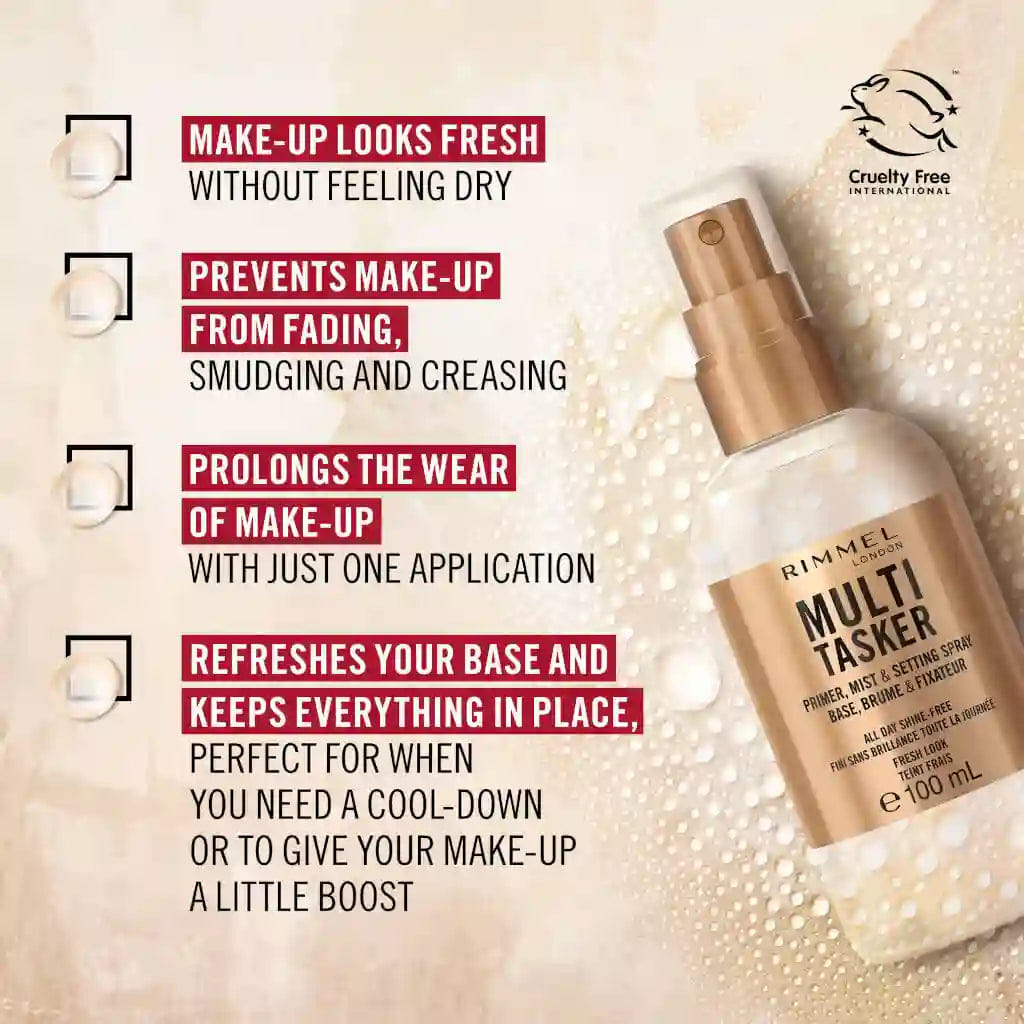 Rimmel London Rimmel Multi Tasker Primer, Mist & Setting Spray