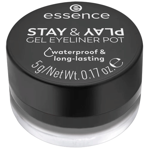 Essence Stay & Play Gel Eyeliner Pot 01 Black