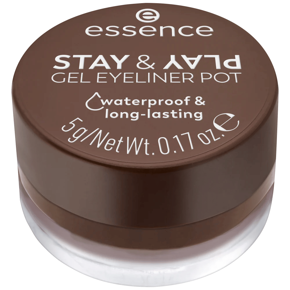 Essence Stay & Play Gel Eyeliner Pot 02 Brown