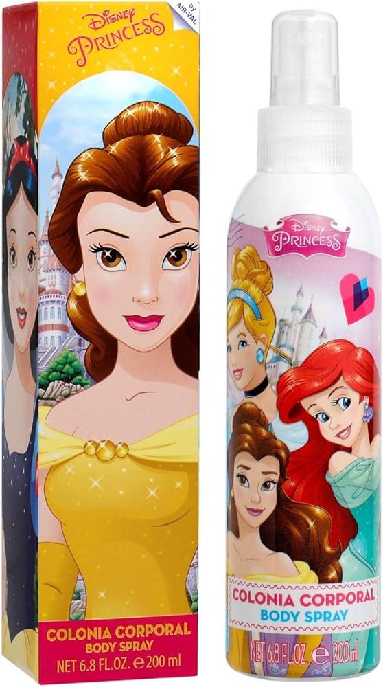 Disney Air-Val Disney Princess Body Cologne White 200ml