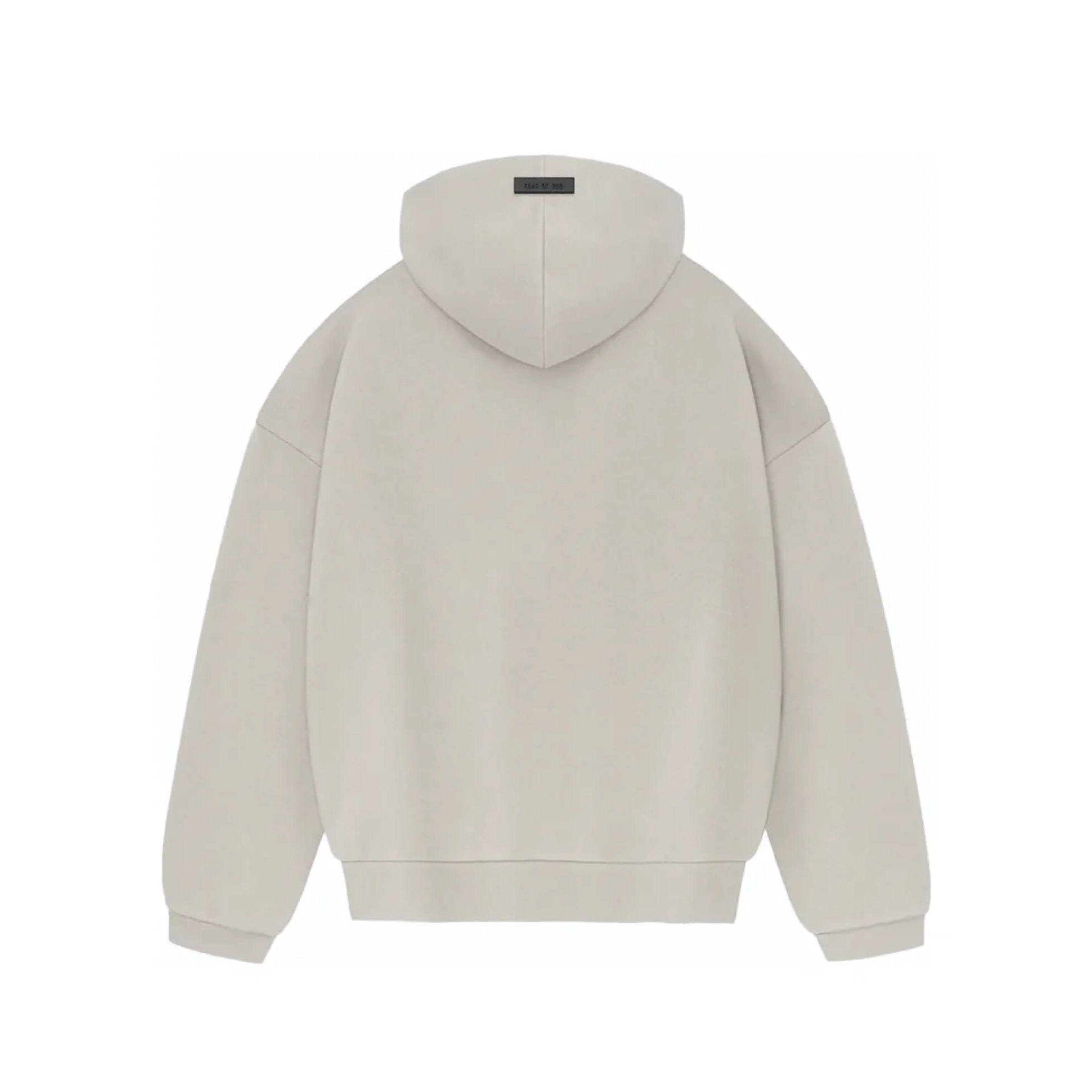FEAR OF GOD ESSENTIALS Pull-Over Hoodie - Silver Cloud (FW23)