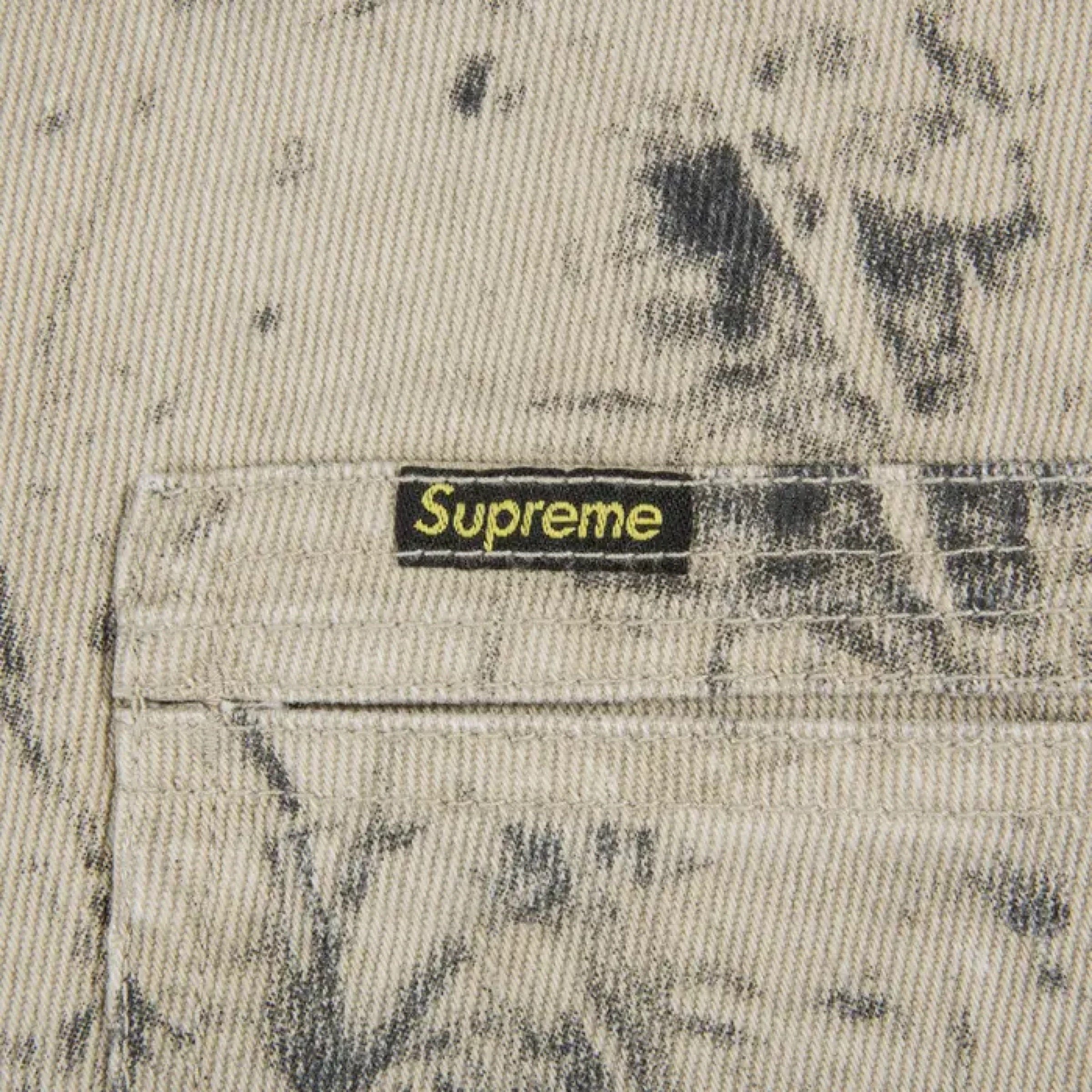 Supreme Is Love Denim Work Jacket - Stone (FW19)