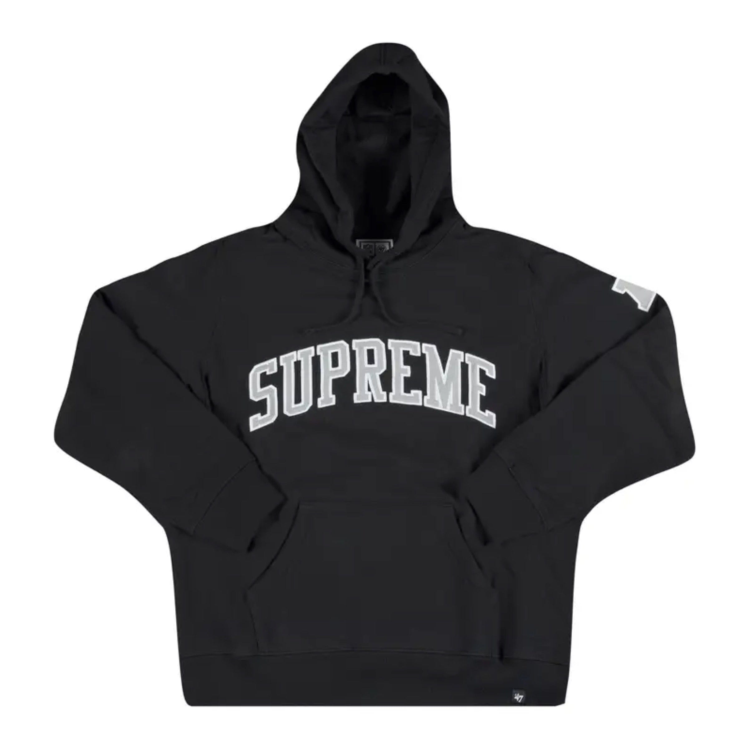 Supreme x NFL Raiders '47 Hoodie - Black (SS19)