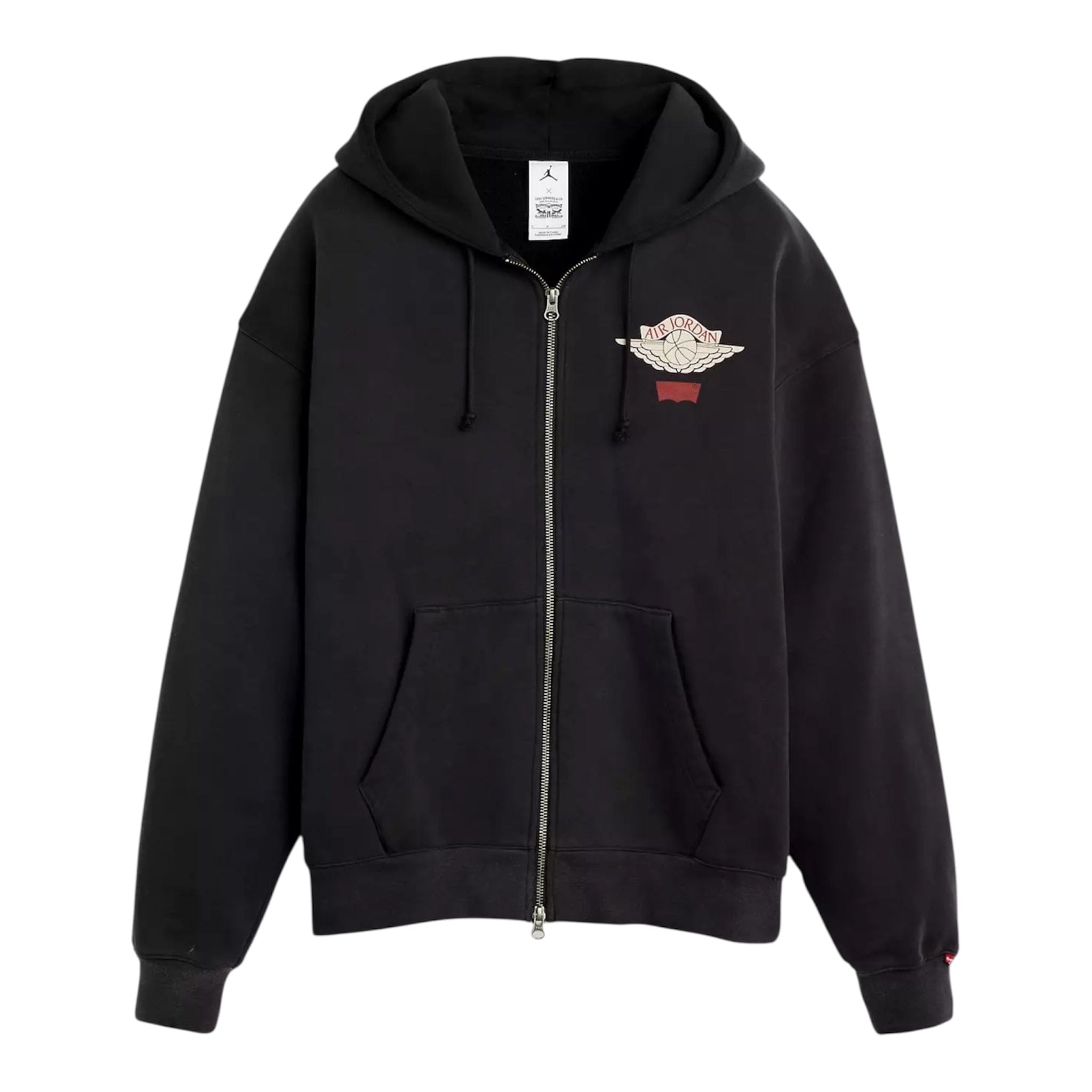 Levi's x Jordan Jordan x Levi's Full Zip Hoodie - Black