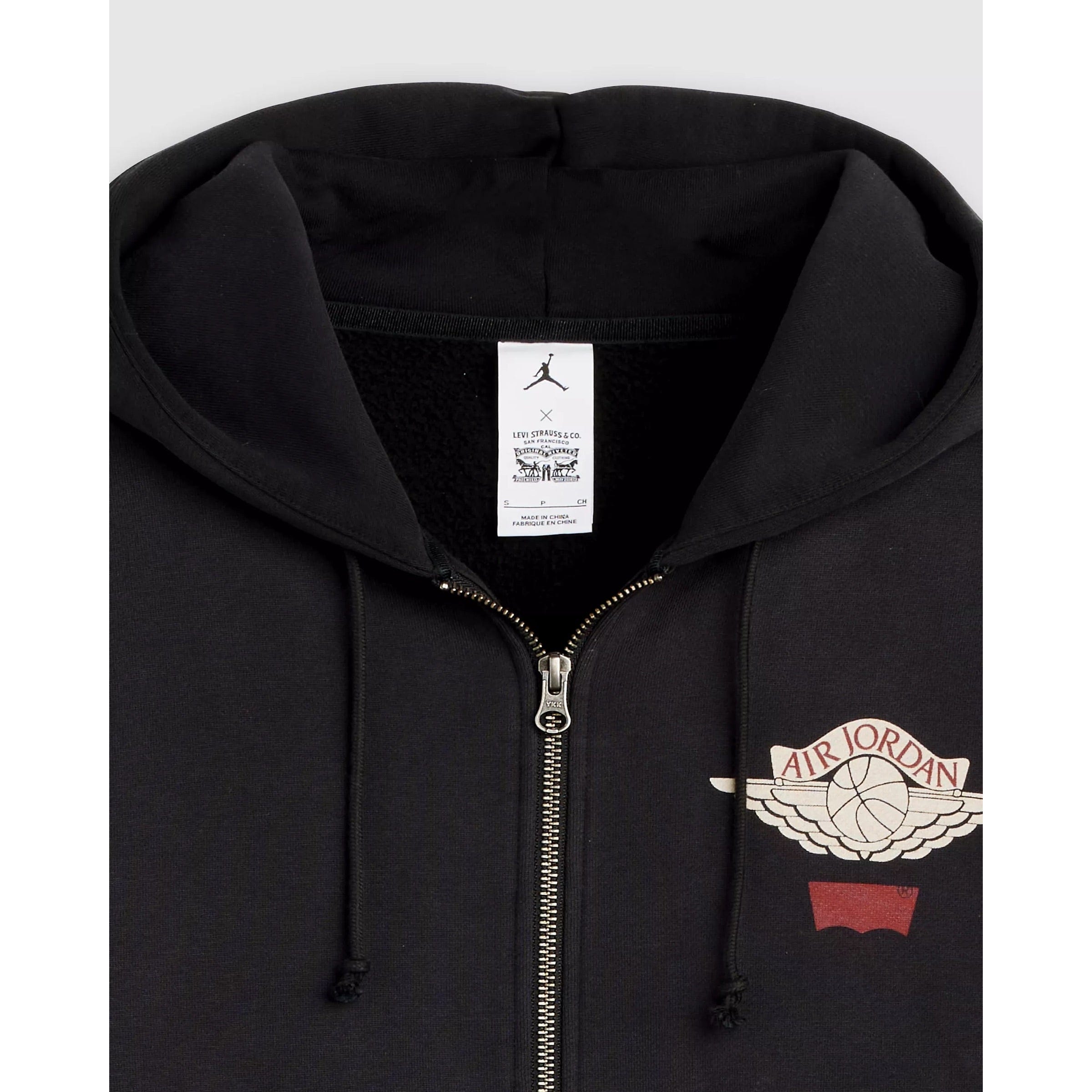 Levi's x Jordan Jordan x Levi's Full Zip Hoodie - Black