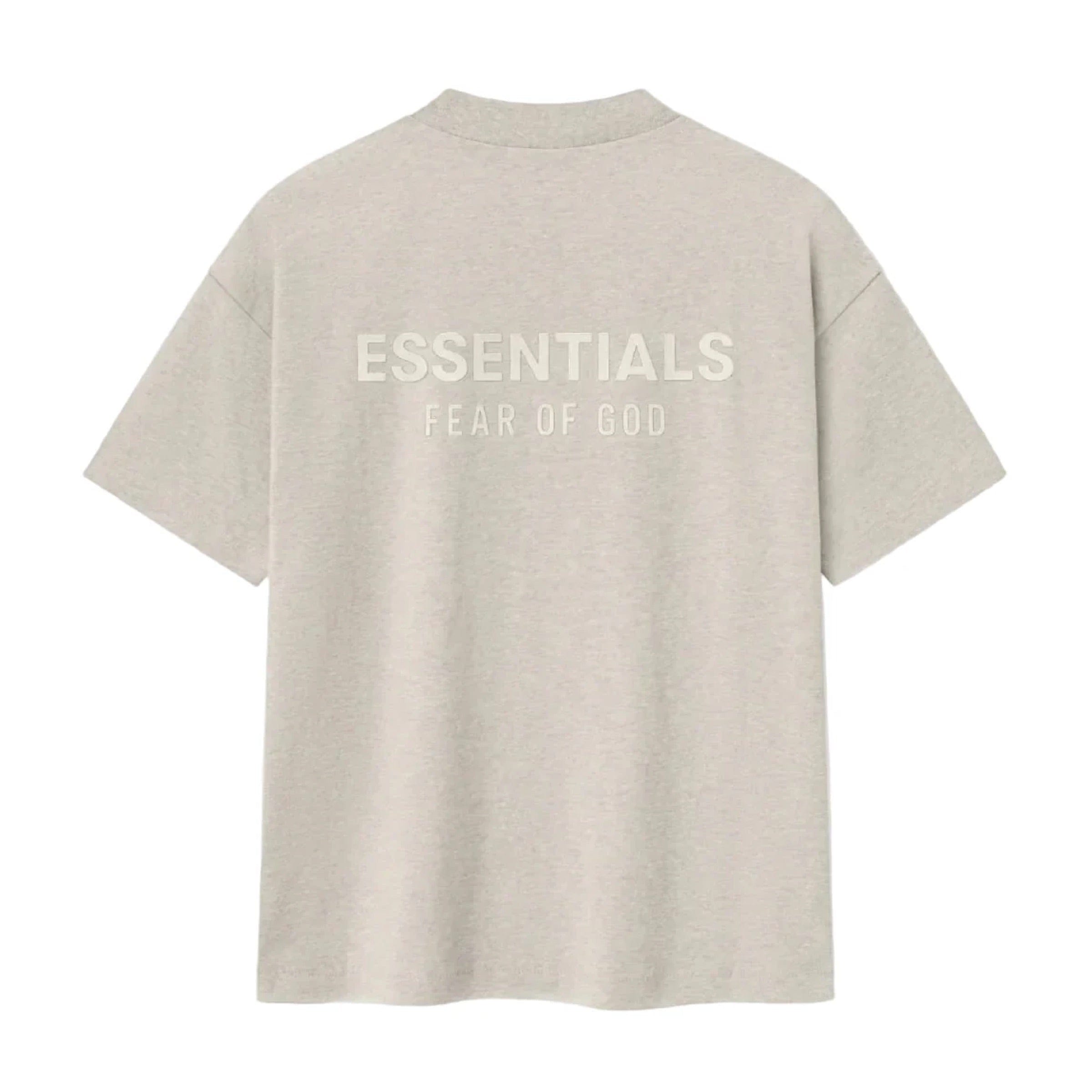 FEAR OF GOD ESSENTIALS Classic T-Shirt - Heather Stone (SS25)
