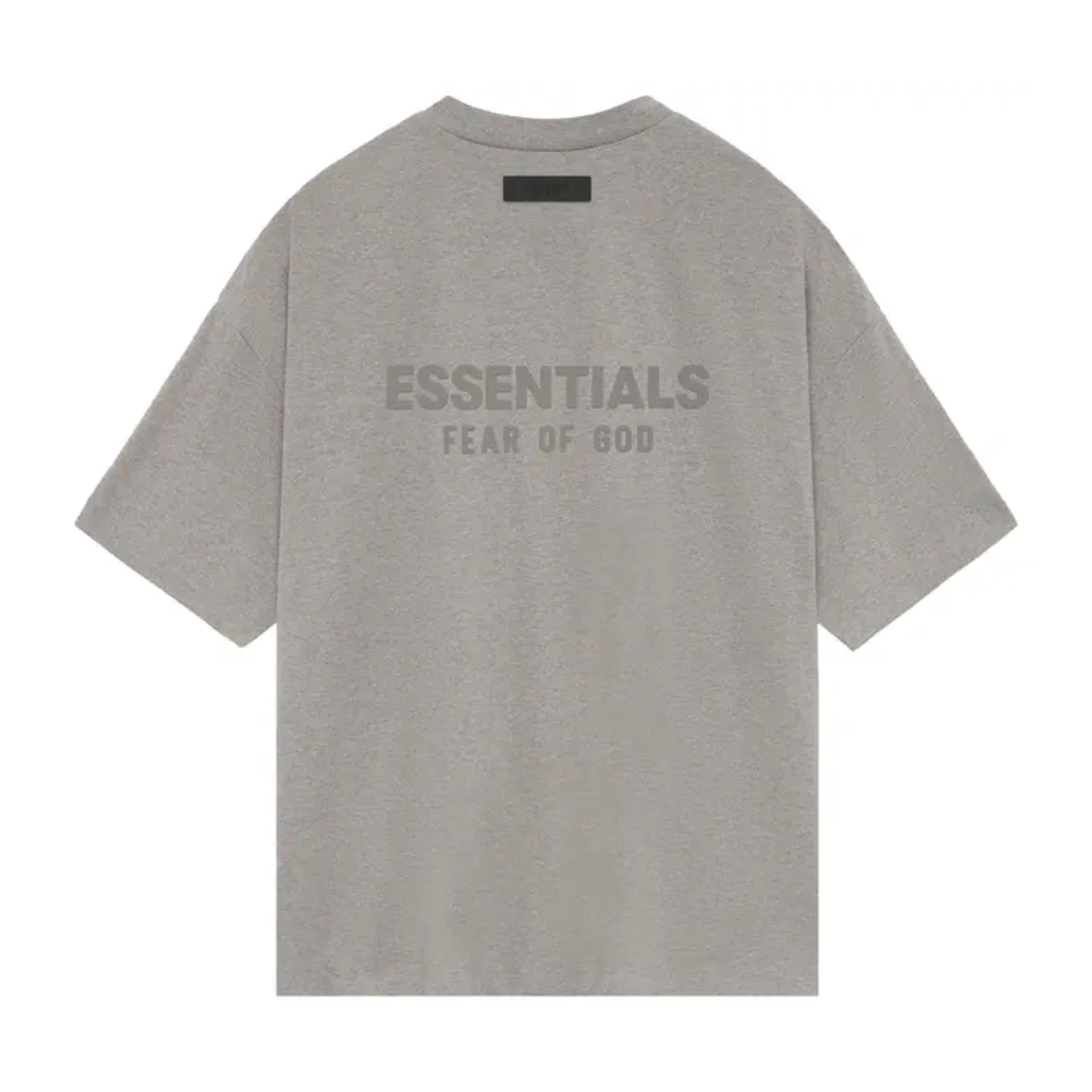 FEAR OF GOD ESSENTIALS V-Neck T-Shirt - Heather Grey (SS24)