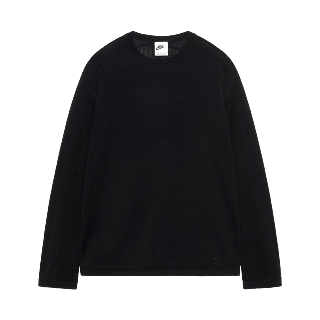 Nike x Stussy Stussy x Nike L/S Knit Jersey - Black (SS24)