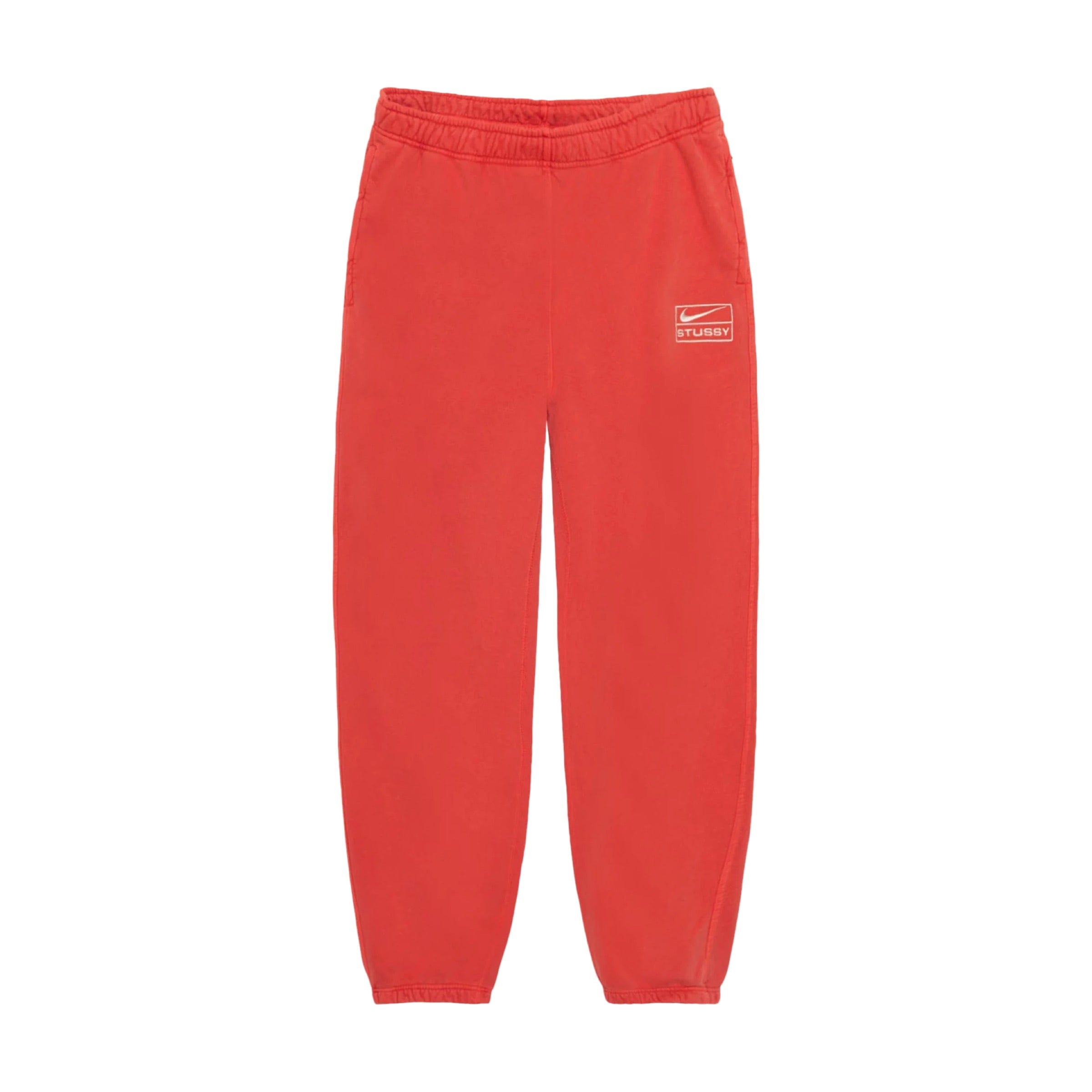 Nike x Stussy Stussy x Nike Pigment Dyed Fleece Sweatpants - Habanero Red