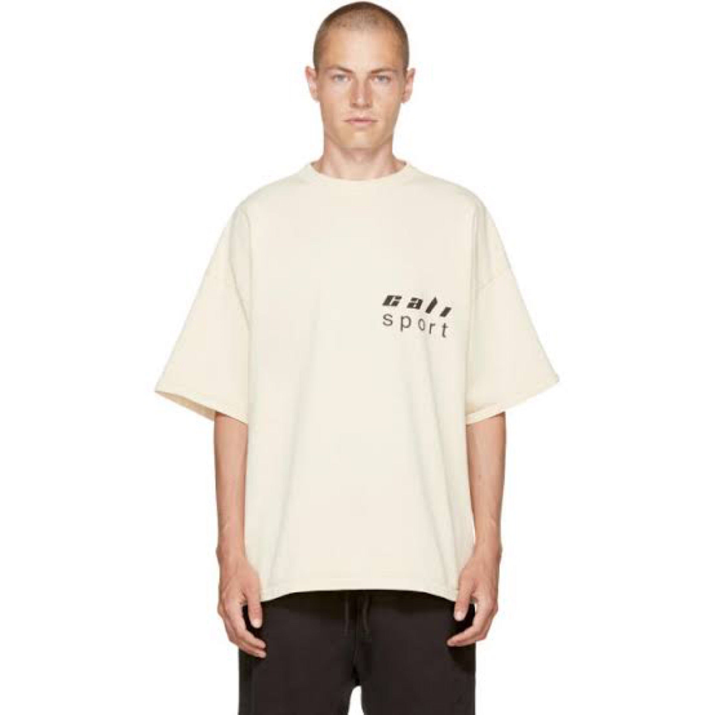 kanye west Yeezy Season 5 Cali Sport T-Shirt - Jupiter