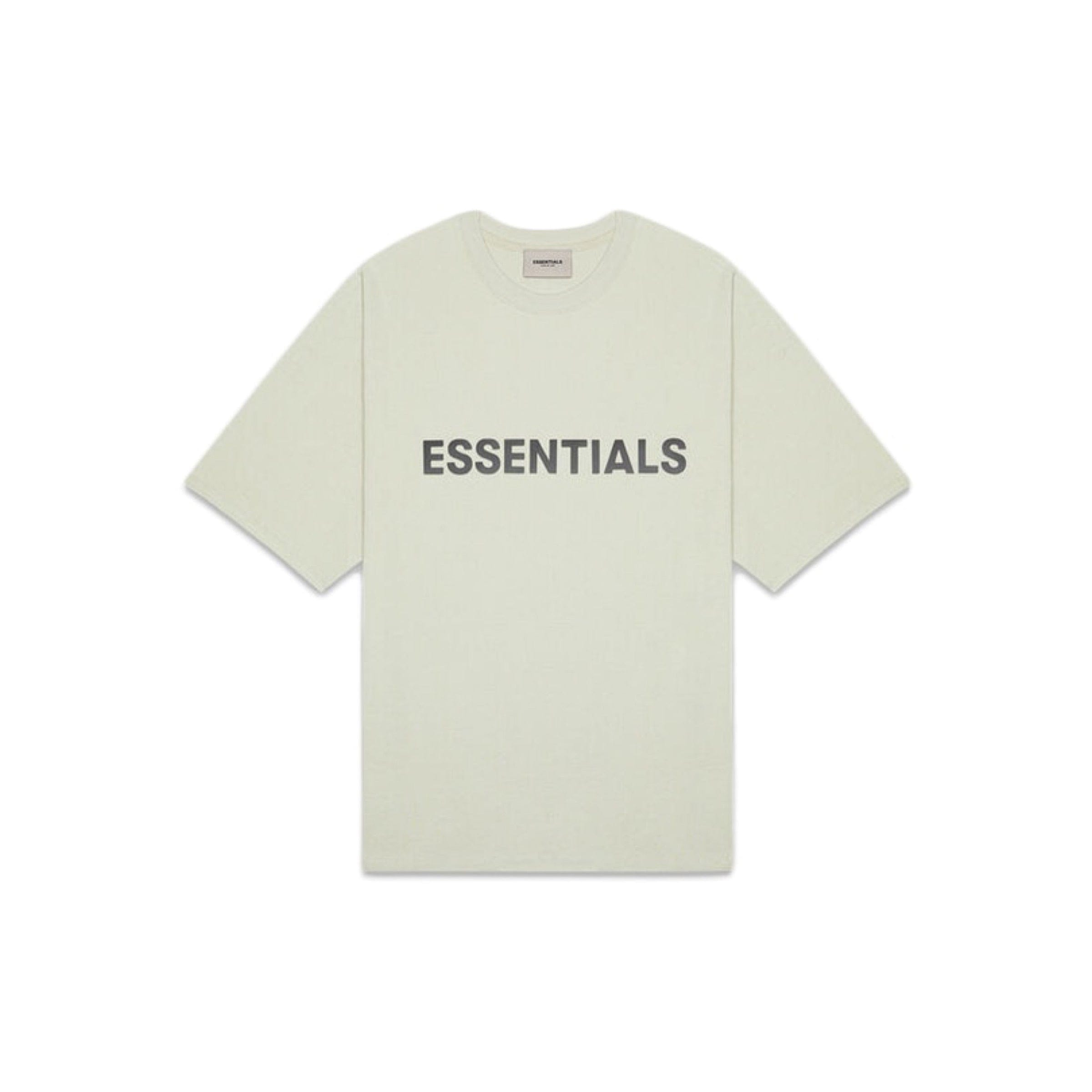 FEAR OF GOD ESSENTIALS 3D Silicon Applique Boxy T-Shirt - Sage