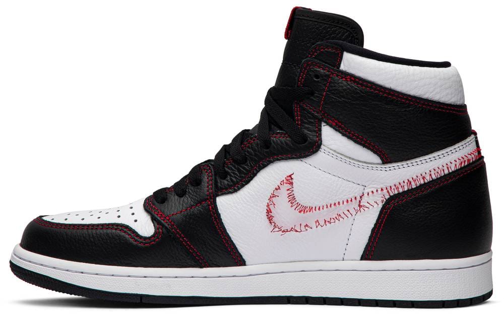 Nike Air Jordan 1 Retro High 'Defiant White Black Gym Red'