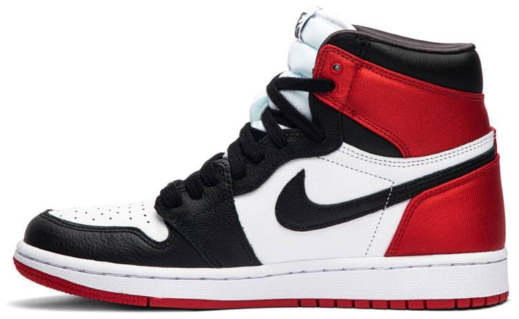Nike Air Jordan 1 Retro High 'Satin Black Toe' (Women's)