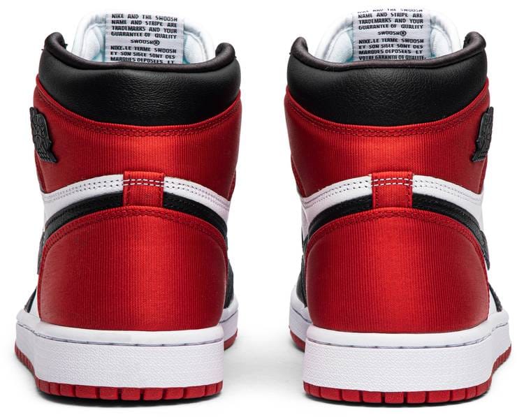 Nike Air Jordan 1 Retro High 'Satin Black Toe' (Women's)