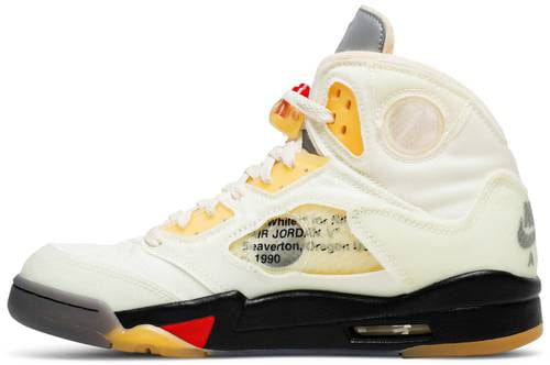 Nike x Off-White Off-White x Nike Air Jordan 5 'Sail'