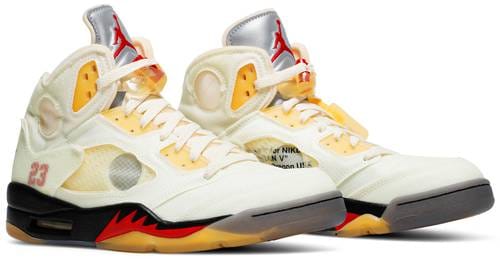 Nike x Off-White Off-White x Nike Air Jordan 5 'Sail'