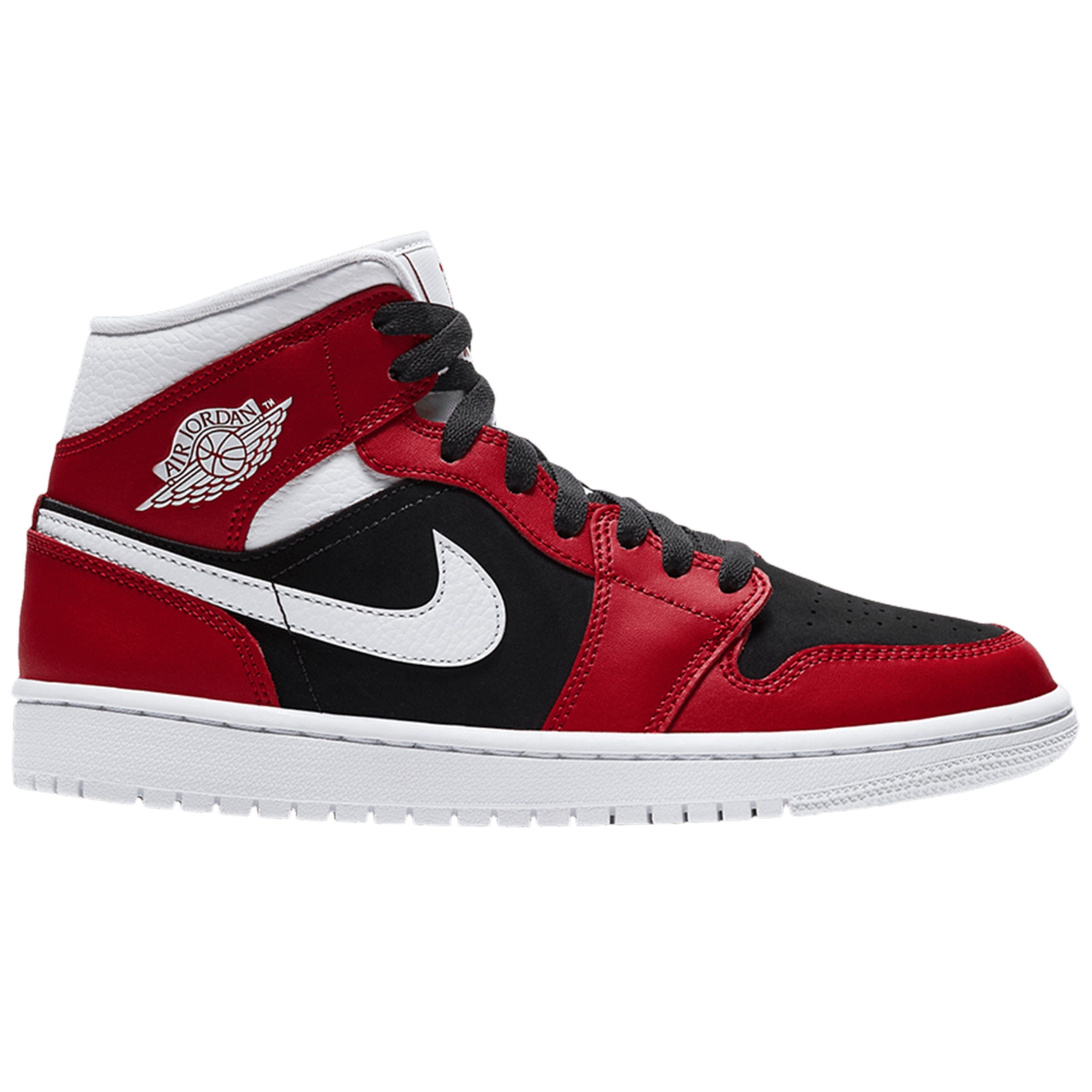 Nike Air Jordan 1 Mid 'Gym Red Black' (Women's)