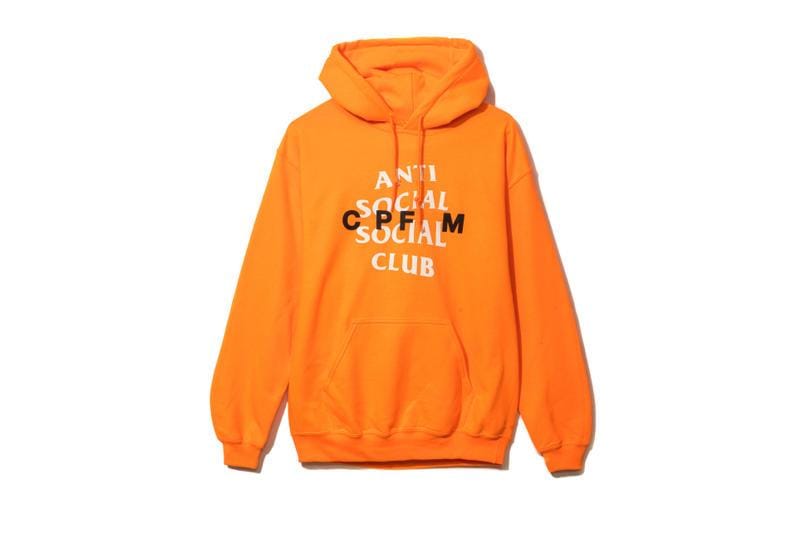 Assc Anti Social Social Club X CPFM Hoodie Orange