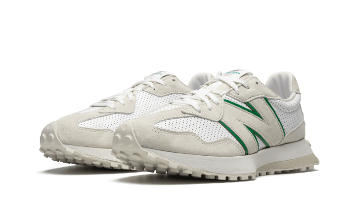New Balance 327 Casablanca Green Logo