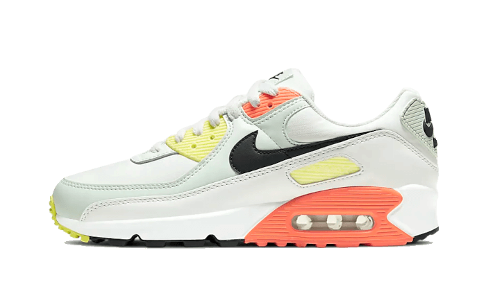 Nike Air Max 90 Summit White Dark Smoke Grey Barely Green