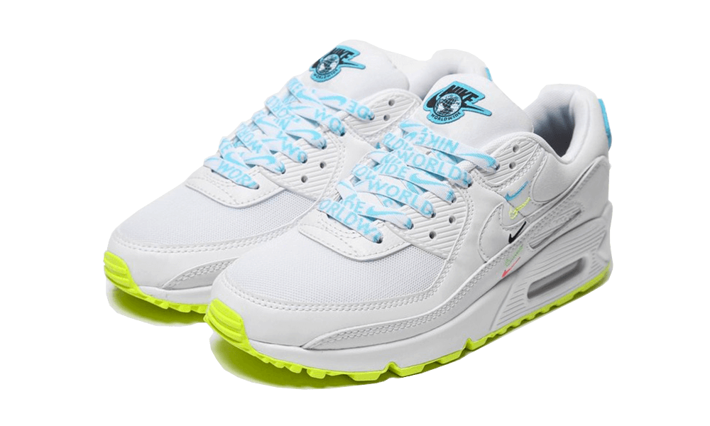 Nike Air Max 90 Worldwide White Sky Volt