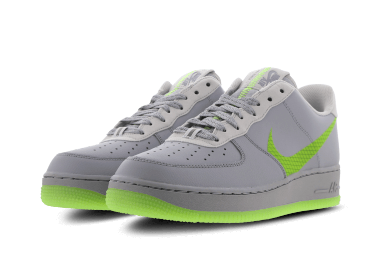 Nike Air Force 1 Low Wolf Grey Ghost Green