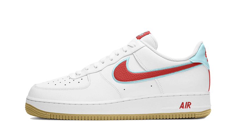 Nike Air Force 1 Low White Chile Red Glacier Ice