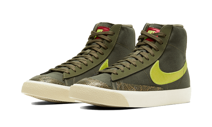 Nike Blazer Mid 77 Olive Snakeskin