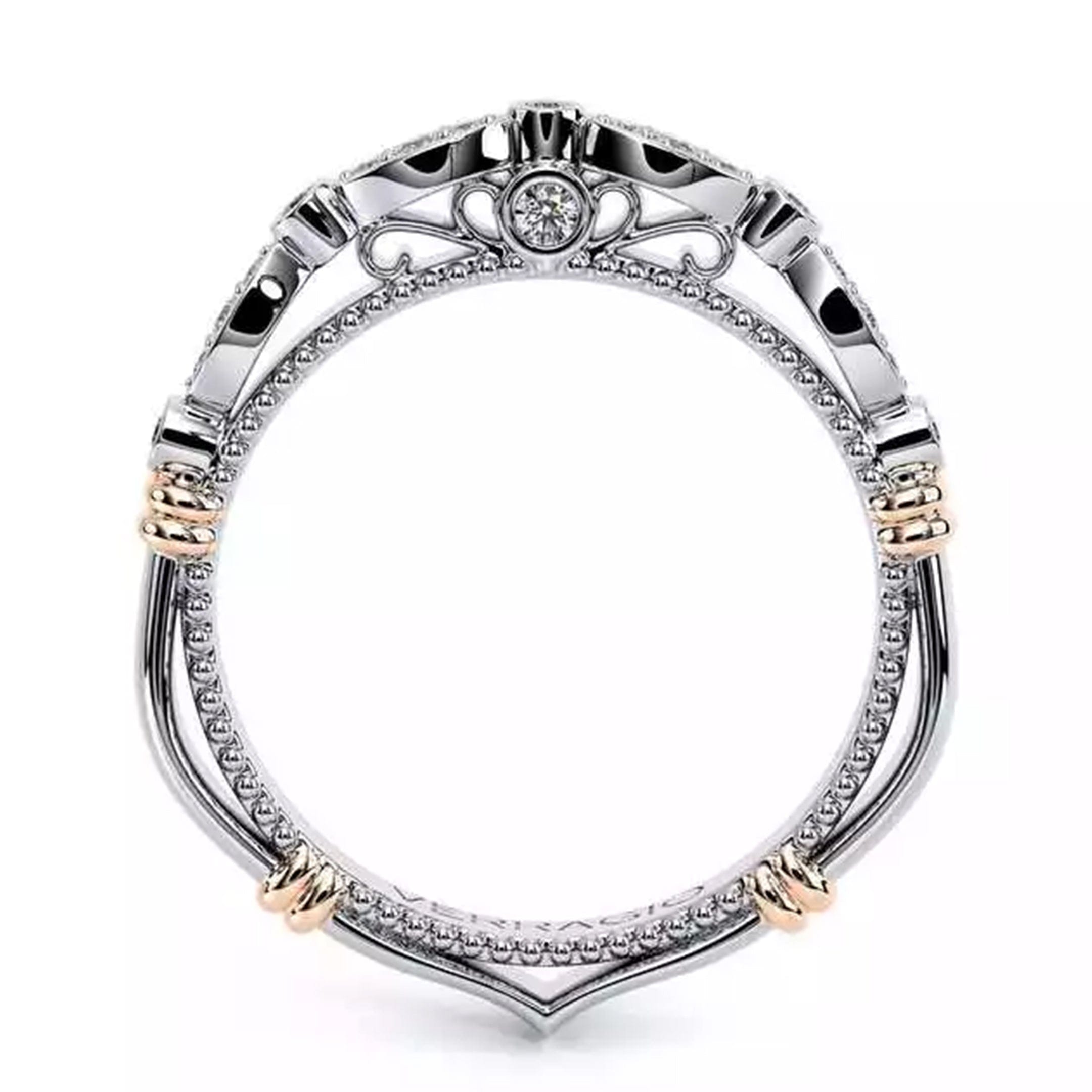 Verragio D-100W Wedding Ring