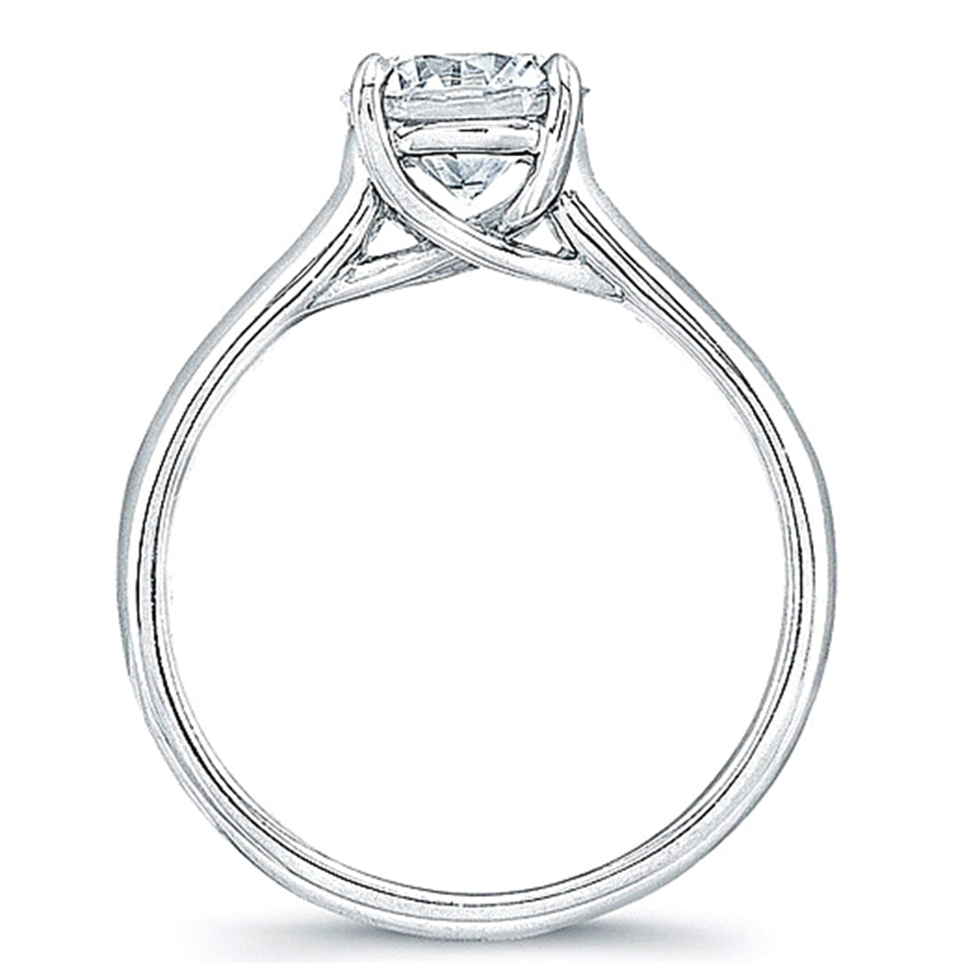 Vatche Channel Set X Prong Engagement Ring