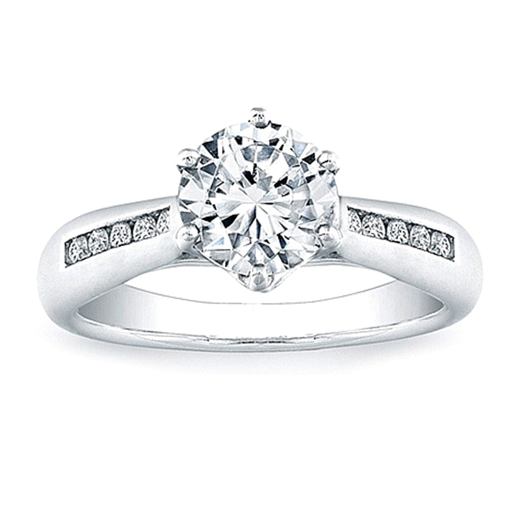 Vatche Channel-set Royal Crown Engagement Ring .15ct tw