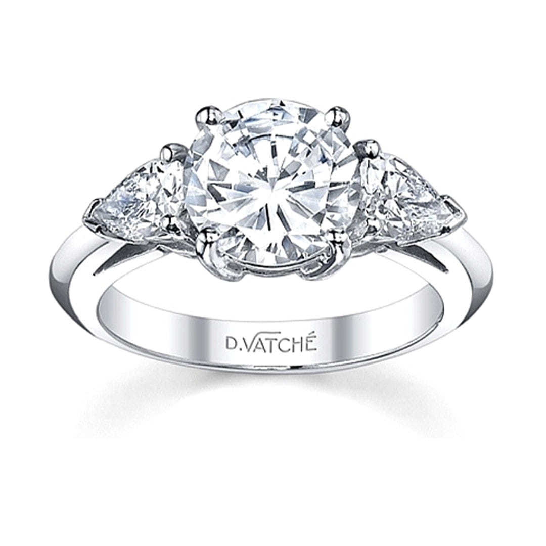 Vatche Pear Shape Diamond Engagement Ring .35ct tw