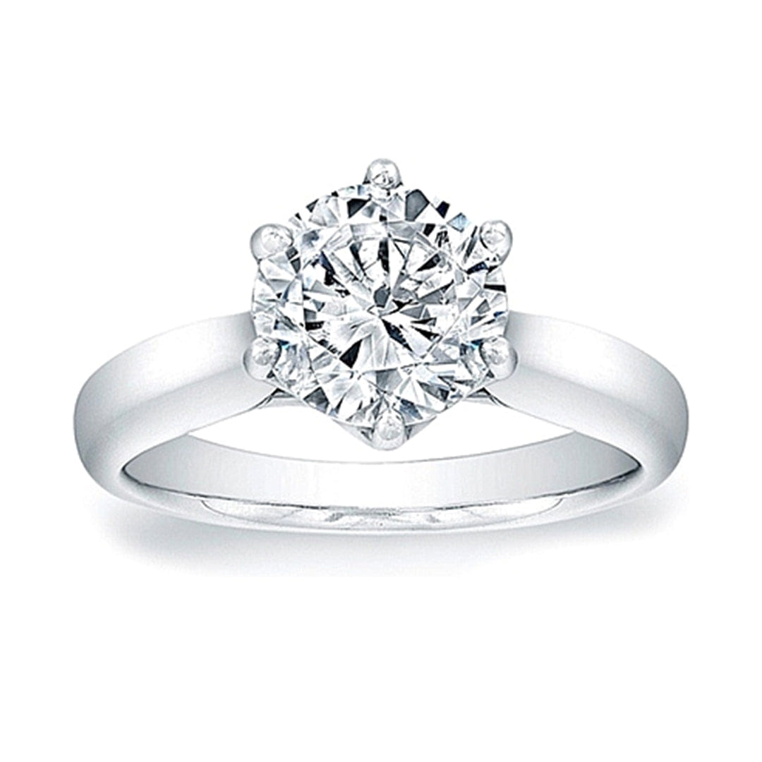 Vatche Royal Crown Solitaire Engagement Ring