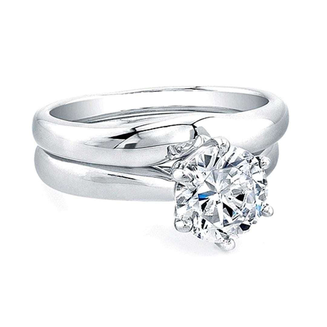 Vatche Royal Crown Solitaire Engagement Ring