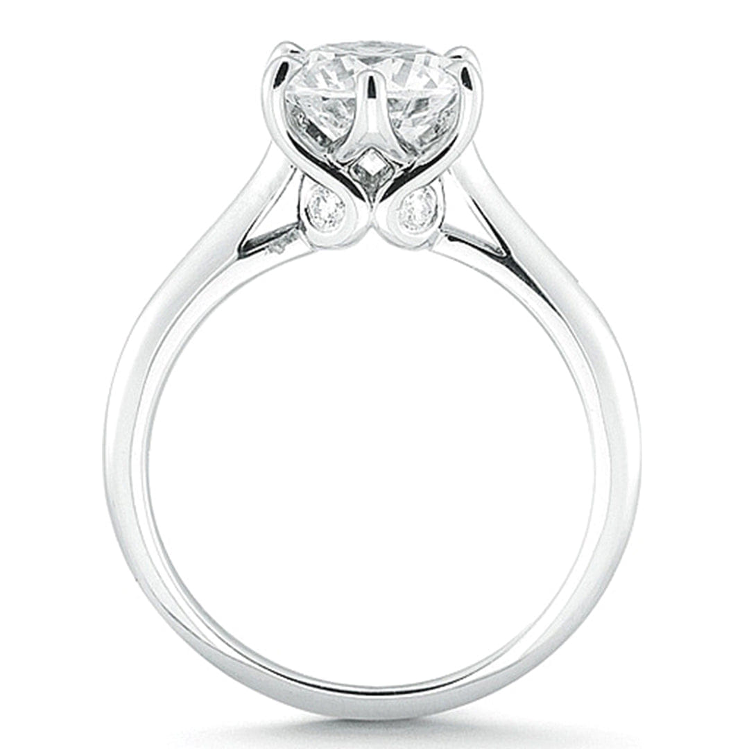 Vatche Swan Solitaire Engagement Ring