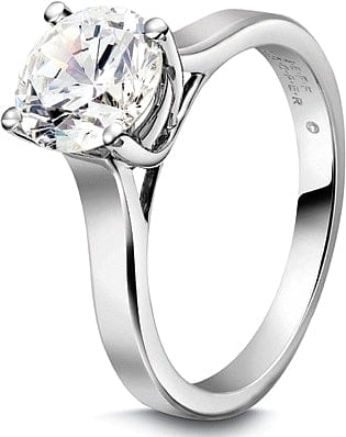 Jeff Cooper 'Elisabeth' Solitaire Engagement Ring