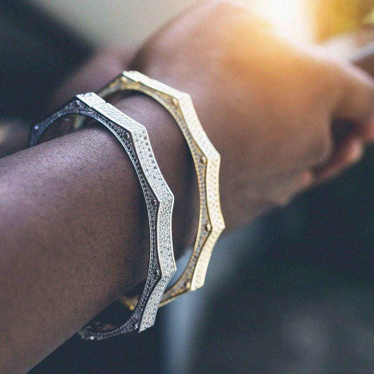 GLD PROMO Wave Bracelet in Yellow Gold